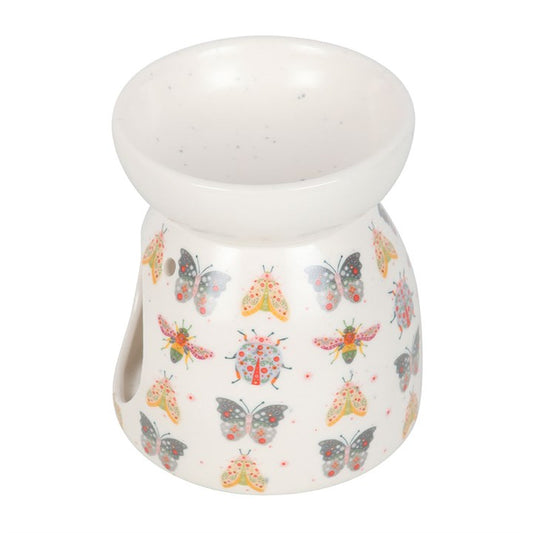 Floral Bug Print Wax Warmer