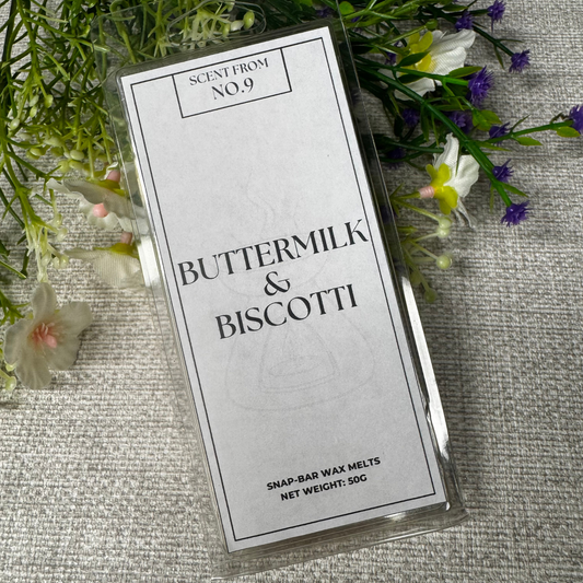 Buttermilk & Biscotti- 5 segment snap bar wax melt
