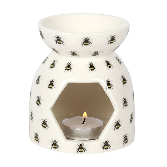 All Over Bee Print Wax Warmer