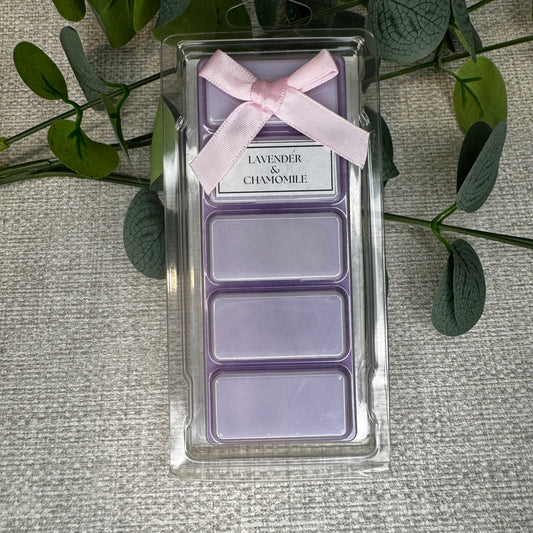 Lavender & Chamomile - 5 segment snap bar wax melt